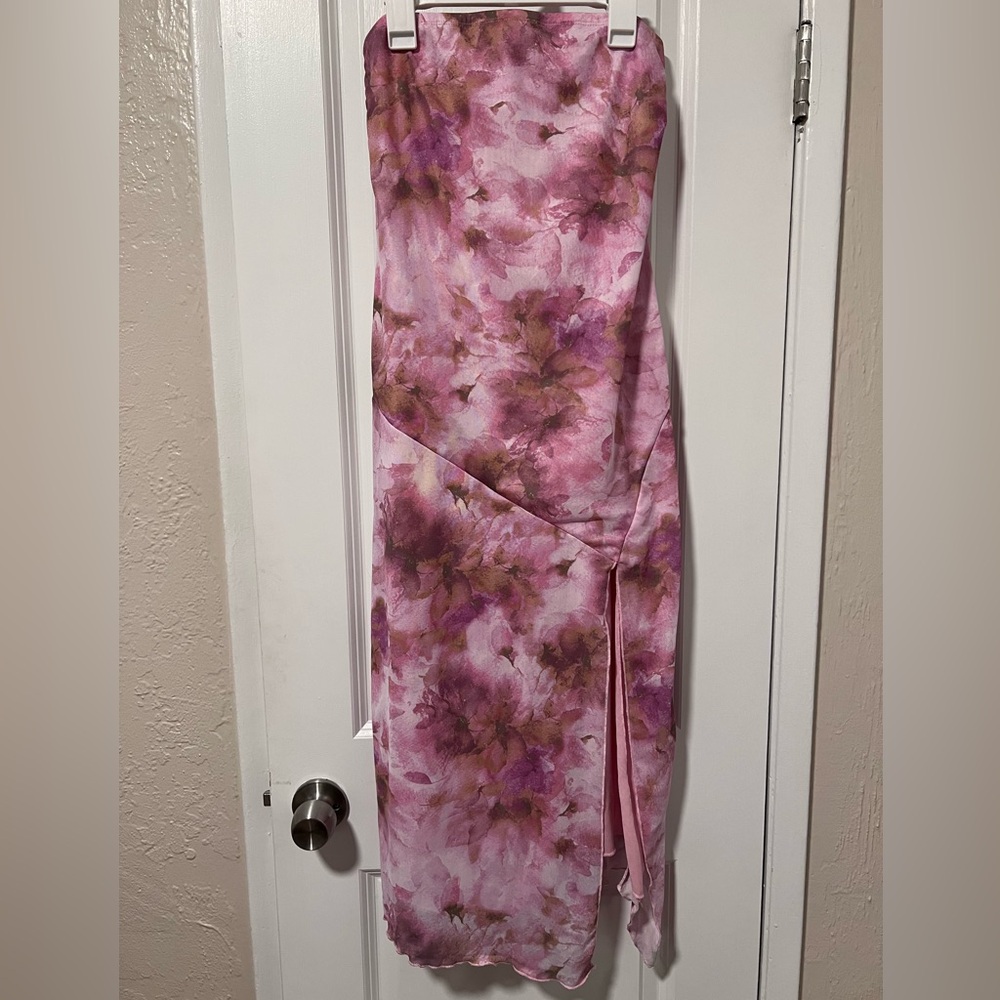 Pink Midi Dress